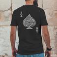 Ace Of Spades Mens Back Print T-shirt Funny Gifts