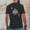 Ace Of Spades Mens Back Print T-shirt Funny Gifts