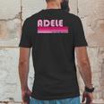 Adele Name Personalized Retro Vintage 80S 90S Style Mens Back Print T-shirt Funny Gifts