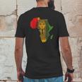 African Gift For Men Egyptian Pharaoh King Tut Dashiki Mens Back Print T-shirt Funny Gifts