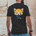 Aggretsuko Happy Mood Mens Back Print T-shirt Funny Gifts