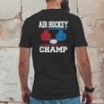 Air Hockey Champ Hockey Table Champion Mens Back Print T-shirt Funny Gifts