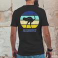 Allegedly Ostrich Retro Logo Mens Back Print T-shirt Funny Gifts