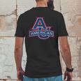 American University T-Shirt Mens Back Print T-shirt Funny Gifts