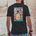 Animal Crossing New Horizons Group Box Mens Back Print T-shirt Funny Gifts