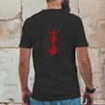 Ant In Red Retro Vintage Drawing Mens Back Print T-shirt Funny Gifts