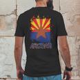 Arizona State Star Flag Mens Back Print T-shirt Funny Gifts