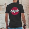 Atlanta Baseball Vintage Atl Pride Retro Gift Mens Back Print T-shirt Funny Gifts