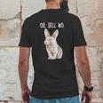 Bad Bunny Disapproving Rabbit Funny Animals Oh Hell No Mens Back Print T-shirt Funny Gifts