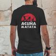 Baseball Acuna Matata Mens Back Print T-shirt Funny Gifts