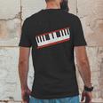 Beat It Piano Mj Mens Back Print T-shirt Funny Gifts