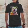 Beware Of Pit Bulls They Will Steal Your Heart Mens Back Print T-shirt Funny Gifts