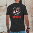 Bimota Mens Back Print T-shirt Funny Gifts