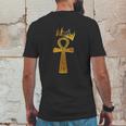 Black Lives Matter Ankh Symbol Mens Back Print T-shirt Funny Gifts