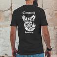 Black Metal Corgi Corgoroth Gorgoroth Mens Back Print T-shirt Funny Gifts