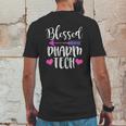 Blessed Pharm Tech Cute Pharmacy Technician Gift Mens Back Print T-shirt Funny Gifts