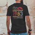 Born November 1983 Birthday Gift Made In 1983 38 Years Old Mens Back Print T-shirt Funny Gifts