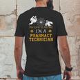 You Cant Scare Me I Am A Pharmacy Technician Halloween Mens Back Print T-shirt Funny Gifts