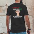 Cesar Chavez Si Se Puede Mens Back Print T-shirt Funny Gifts