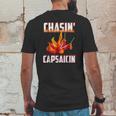 Chasin Capsaicin Funny Spicy Food Pepper Hot Sauce Mens Back Print T-shirt Funny Gifts