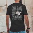 Clam Digger Fun Gift Port Townsend Washington Mens Back Print T-shirt Funny Gifts