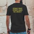 Cobra Kai Karate Kid Merchandise Retro No Mercy Graphic Tee Mens Back Print T-shirt Funny Gifts