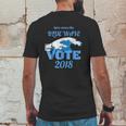 Here Comes The Blue Wave Mens Back Print T-shirt Funny Gifts