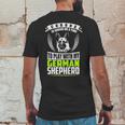 Corona Is Giving Me A Time To Play With My German Shepherd DogMens Back Print T-shirt Funny Gifts