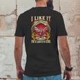 I Like It Corvette Girl Mens Back Print T-shirt Funny Gifts