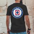 Cruz Azul Mens Back Print T-shirt Funny Gifts