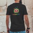 Cute Cocomelon Art Mens Back Print T-shirt Funny Gifts