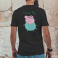 Daddy Pig Peppa Pig Dad Birthday Gifts Mens Back Print T-shirt Funny Gifts