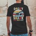 Daddy Shark Family Time Dad Birthday Gifts Mens Back Print T-shirt Funny Gifts