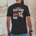 I Am A Dairy Queen Girl Nothing Can Stop Me Coronavirus Shirt Mens Back Print T-shirt Funny Gifts