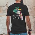 Del Boca Vista Florida Tropical Mens Back Print T-shirt Funny Gifts