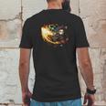 Demon Slayer Sword Of Fire Mens Back Print T-shirt Funny Gifts