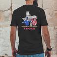 Dont Mess With Texas Mens Back Print T-shirt Funny Gifts