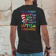 Dr Seuss Ill Support Autism Everywhere Mens Back Print T-shirt Funny Gifts