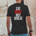 Eat Meat Not Wheat Funny Meat Eater Carnivore Mens Back Print T-shirt Funny Gifts