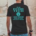 Echo Tech Mens Back Print T-shirt Funny Gifts