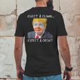 Elect A Clown Expect A Circus Retro Mens Back Print T-shirt Funny Gifts