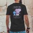 Elephants The Hardest Thing Is Watching Somebody Alzheimer Awareness Shirt Mens Back Print T-shirt Funny Gifts