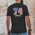 Eloy Jimenez Us Flag Number Mens Back Print T-shirt Funny Gifts