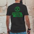 Extinction Rebellion Mens Back Print T-shirt Funny Gifts