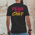 Fear The Chop Funny Braves Atlanta Baseball Quote Mens Back Print T-shirt Funny Gifts