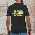 Feuerwehr 112 Shirt Feuerwehrmann Ffw Helfer Retter Mens Back Print T-shirt Funny Gifts