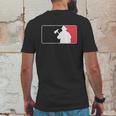 Firefighter Baseball Style Logo Mens Back Print T-shirt Funny Gifts