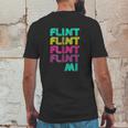 Flint Michigan Fun Gift From Your Hometown Mens Back Print T-shirt Funny Gifts