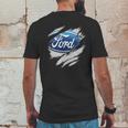 Ford Motor Mens Back Print T-shirt Funny Gifts