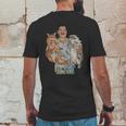 Freddie Mercury Hug Cats Mens Back Print T-shirt Funny Gifts